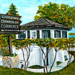 Charlevoix Chamber of Commerce, Circa 1960's by Linda Boss