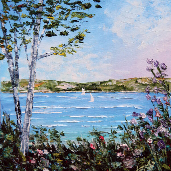 Lake Michigan Bluff - Summer Garden