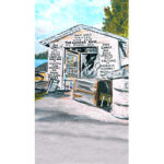 Dockside Press of Charlevoix Magnet by Linda Boss