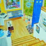 Inside the Blue Door Note Cards by Linda Boss