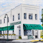 Parkside Restaurant of Charlevoix, Michigan by Linda Boss