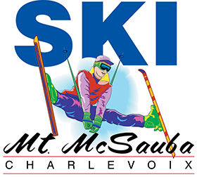 Ski Mt McSauba Shirt by Graphic Design Linda Boss Fine Art & Design